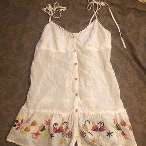 Cute summer top and swimsuit cover